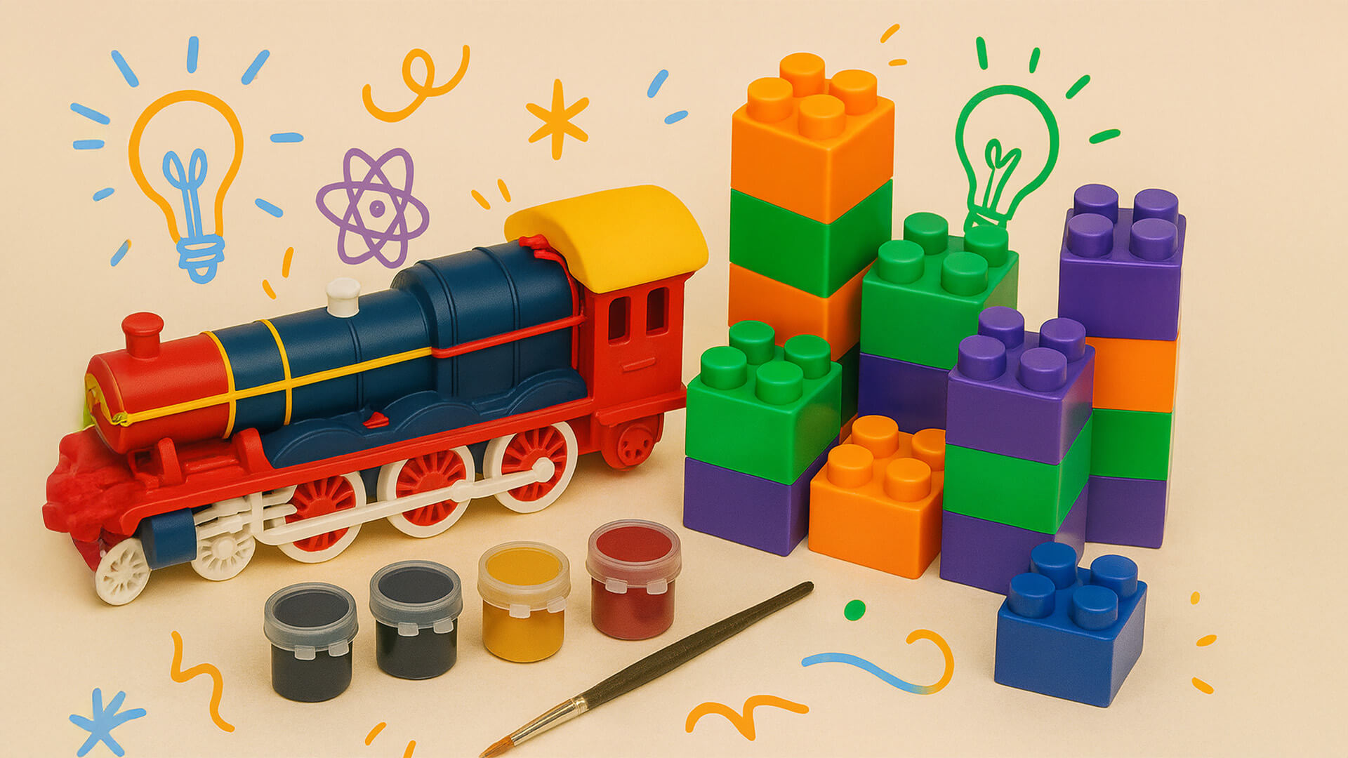 Tvořivé a vzdělávací hračky